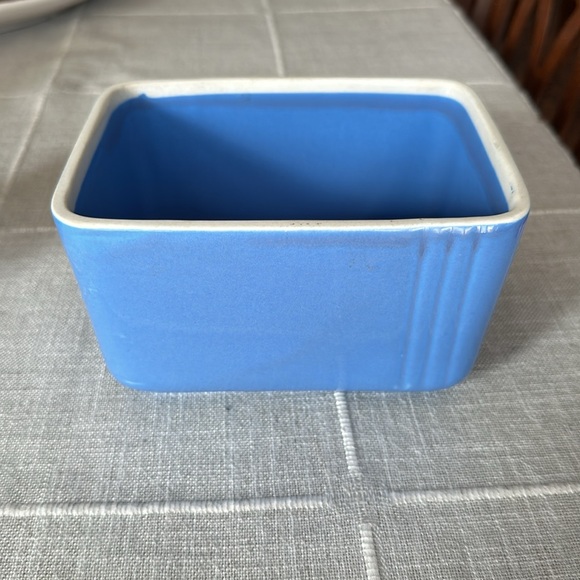 Hall China Co Blue Art Deco Pottery - Picture 3 of 4